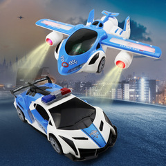 Children's Electric 360 Rotating Electric Toy Car Universal Wheel Aircraft Car Model Toy Light Music Cross-Border
