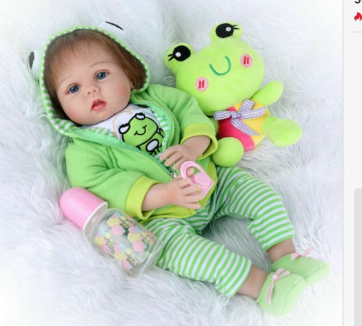 AliExpress Amazon Rana Linda muñeca traje de simulación bebé juguete los niños