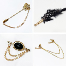 速酷童装 男儿童衣领别针链子 胸花 装饰品 一件代理微信淘宝代理