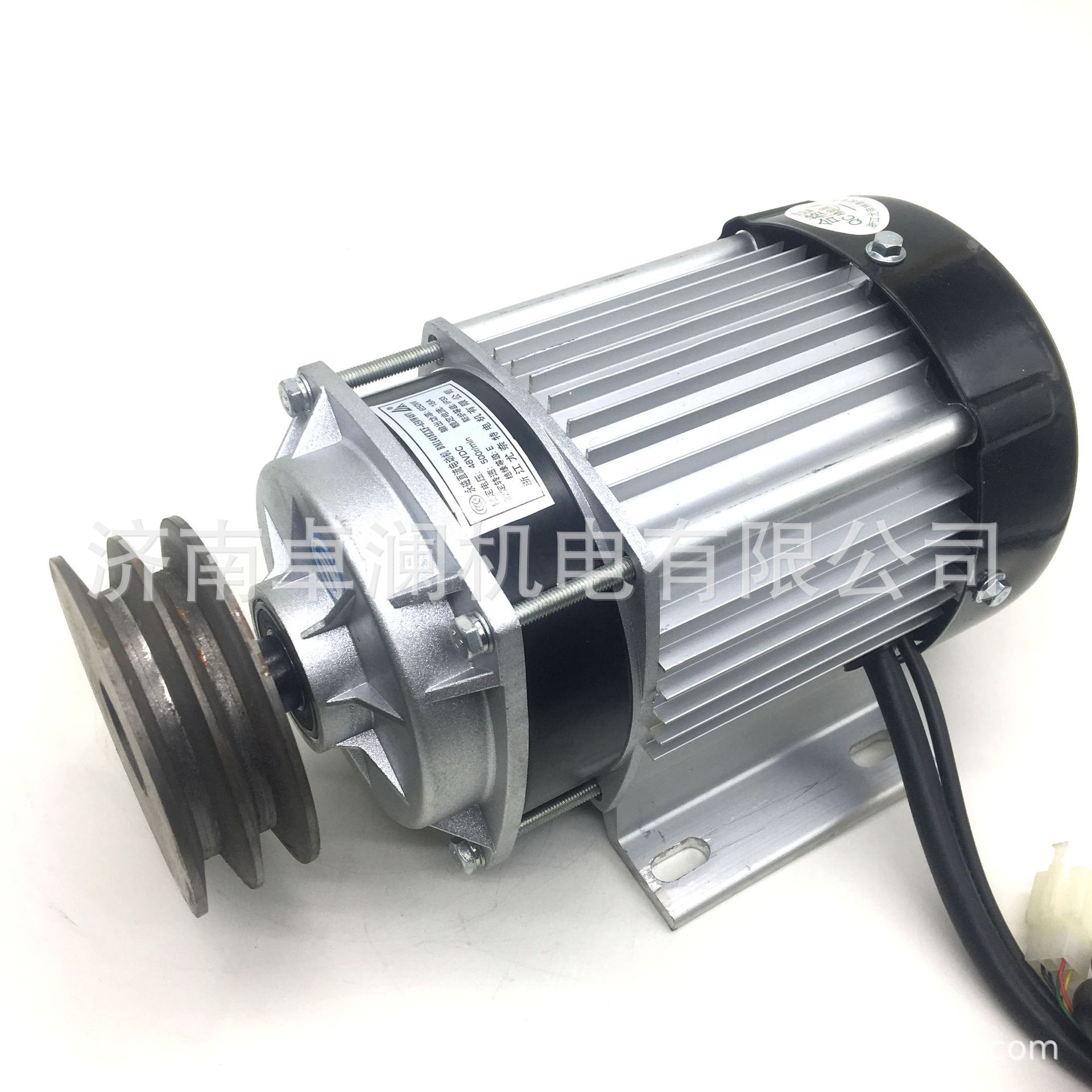 750W48V60V尤奈特无刷直流电机BM1418ZXF双皮带轮