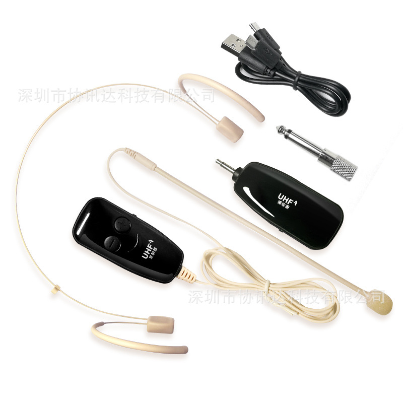 Invisible UHF auriculares mini rendimiento auricular color de la piel del oído-montado MICRÓFONO INALÁMBRICO Bluetooth abeja micrófono