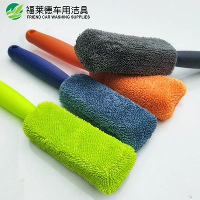 Pigtail Cloth Tire Brush Wheel – Car cleaning tools