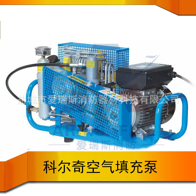 科尔奇 MCH6/EM 消防呼吸器气瓶充气泵 100L 单相高压空气压缩机