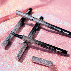 XUXU Flashing Meteor Eyeliner Waterproof Long-lasting Quick-drying Non-smearing Beginner Brown Neutral Liquid Eyeliner Pen