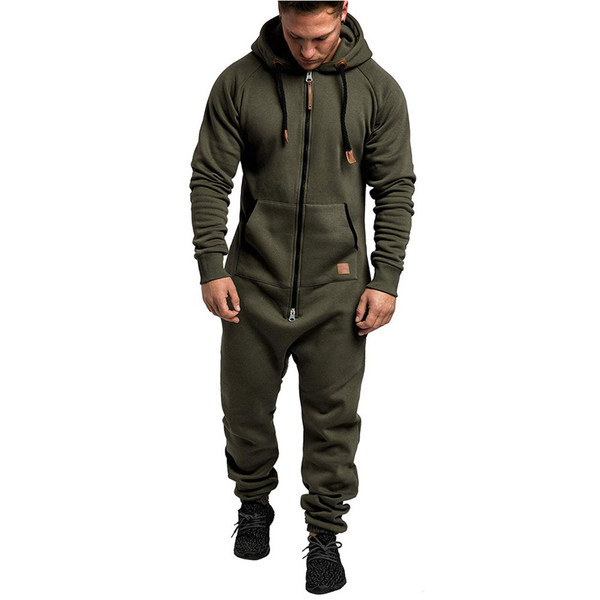 winter solid color overall with hood