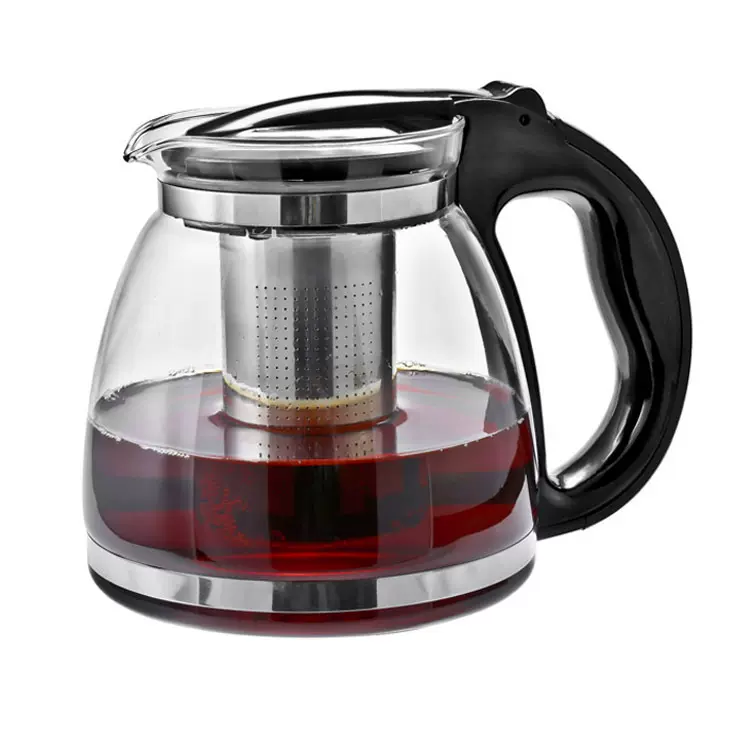 玻璃茶壶家用水壶花茶壶大容量泡茶壶304过滤器冲茶器茶具套装