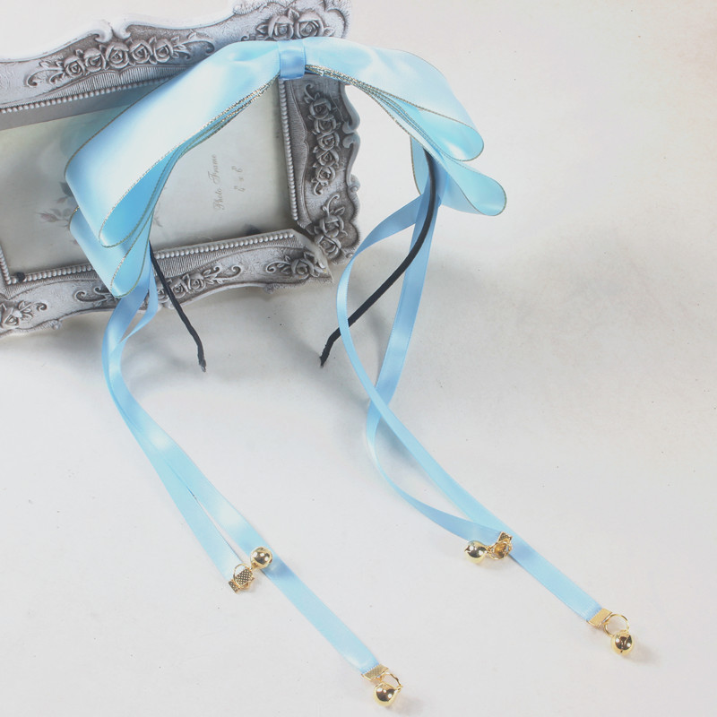 Sky blue ribbon