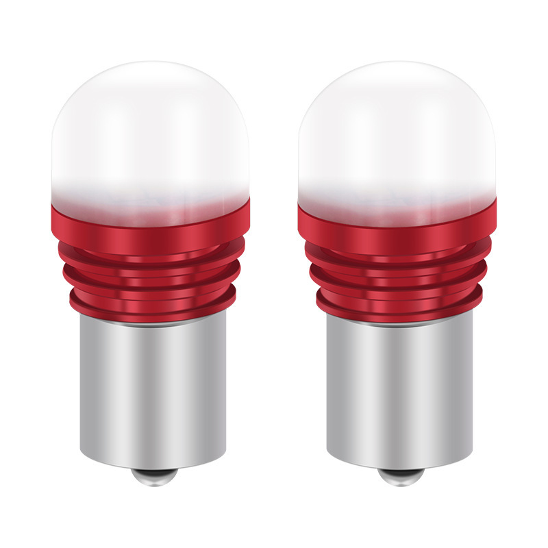 Nuevo coche transfronterizo llevó la luz de giro 1156 9smd 3030 lente Pantalla de algodón luz de freno de marcha atrás