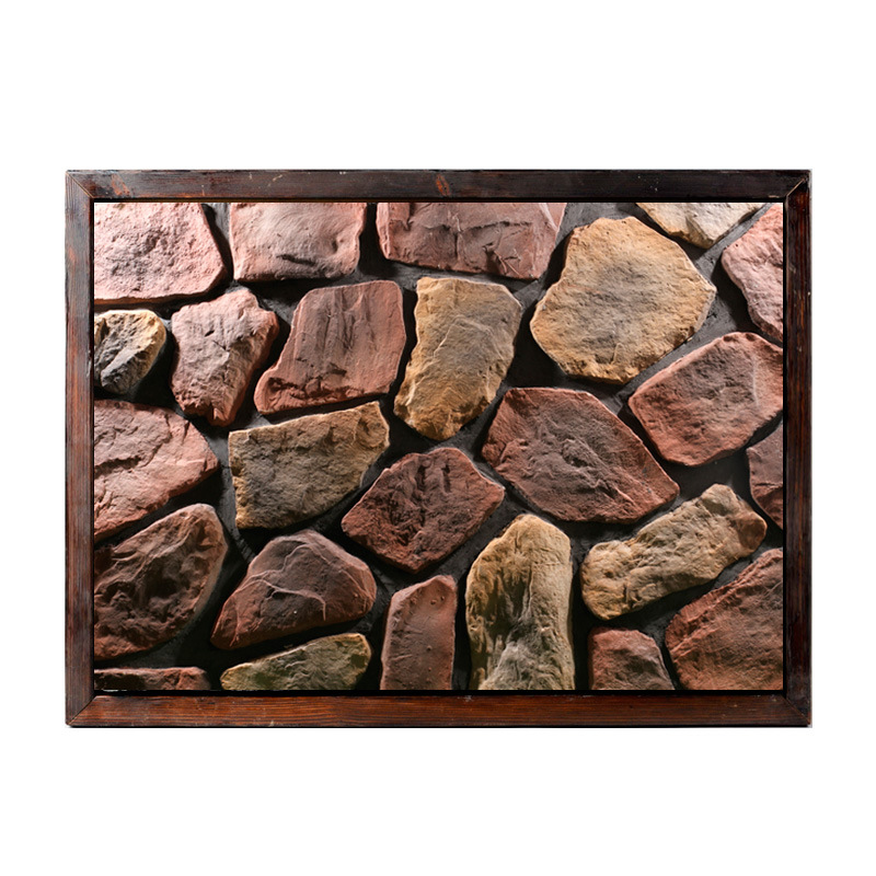 Fábrica en stock ladrillo de pared de piedra cultural artificial al azar roto irregular jardín al aire libre pared ladrillo al por mayor ladrillo cultural