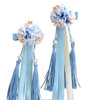 Children's hair accessory with tassels, Hanfu, cloth, hairgrip, Chinese style, cosplay, flowered