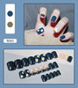 Fake nails, removable cute nail stickers for nails, internet celebrity, ready-made product, 24 pieces