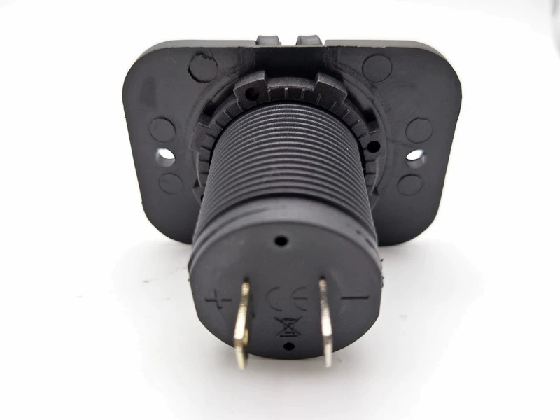 Одноканальная модификация панели для авто USB синяя светодиодная подсветка 12-24V вход 5V2.1A выход для судов и автомобилей