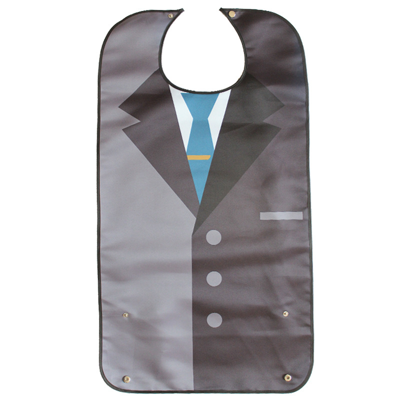 Adultos babero para los ancianos de doble capa de impresión a prueba de agua suministros de edad avanzada fabricante en stock