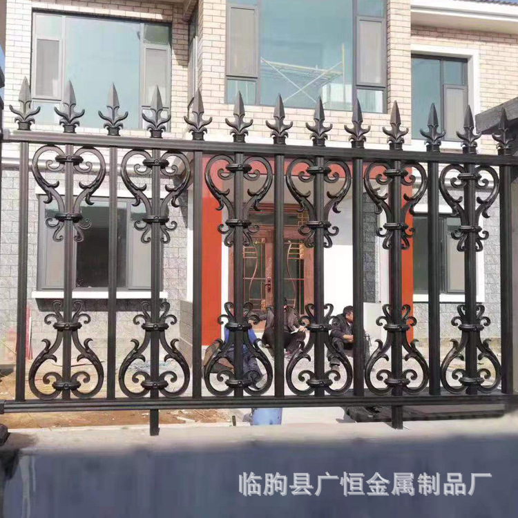 铝艺栏栅 小区别墅铝合金庭院围栏金属护栏 欧式铝制防护栏杆