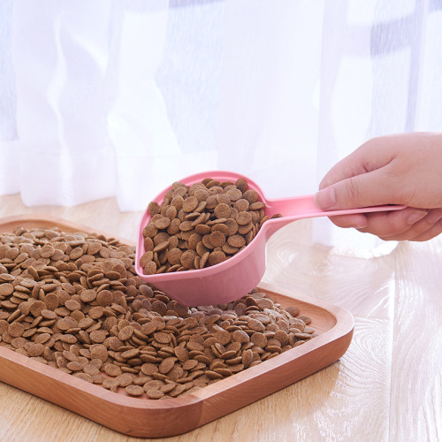 Water and Food Scoop for Dogs and Cats, Dual-Use Measuring Spoon with Graduations, Pet Feeding Scoop