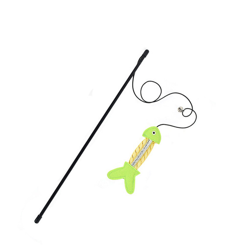 PSM factory direct sales cat funny rod long pole fishing rod bite resistant cat fighting rod fairy cat toys pet cat supplies
