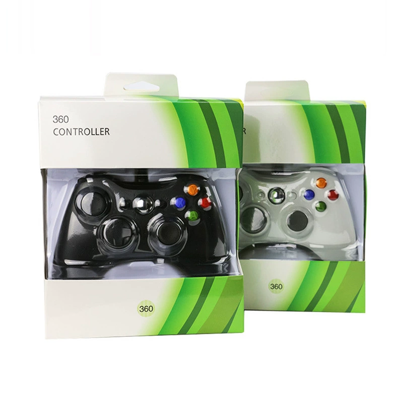 Контроллер Xbox360 совместим с ПК через USB проводной вибрацией X-360 киберспорт уровень игровой консоли ПК