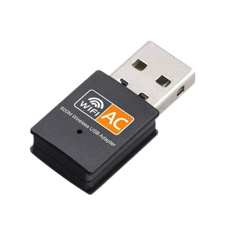 AC600M двухдиапазонная беспроводная сетевая карта мини-приемник сигнала Wi-Fi 5G беспроводной USB внешний адаптер компьютера