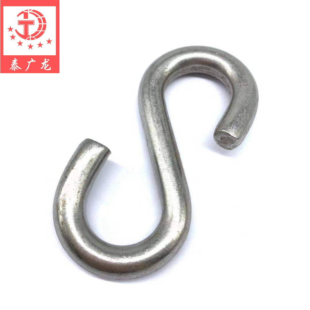 厂家批发304不锈钢S钩 户外野营多功能挂钩 加粗10mm