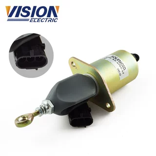 厂家发货SA-4764发电机配件 挖掘机配件熄火电磁阀12V/24V
