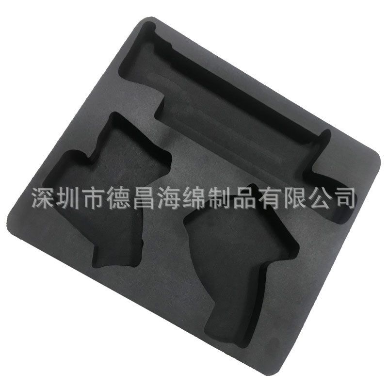 eva雕刻成型  CNC一次成型EVA工具箱内托 防静电EVA海绵托盘