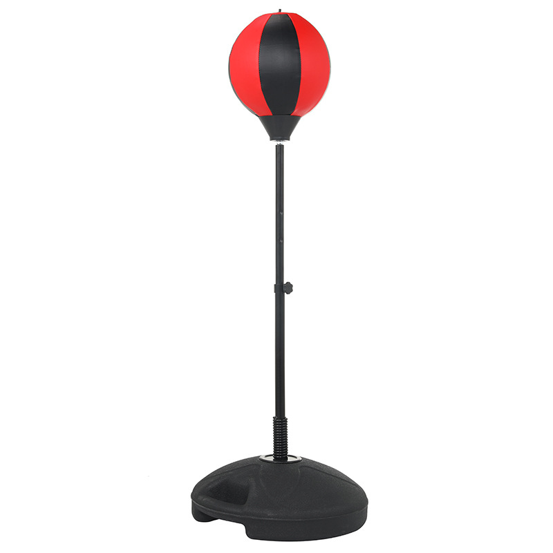 Velocidad de boxeo vertical bolsa de arena niños adultos ventilación bola vaso taekwondo Sanda entrenamiento de reacción