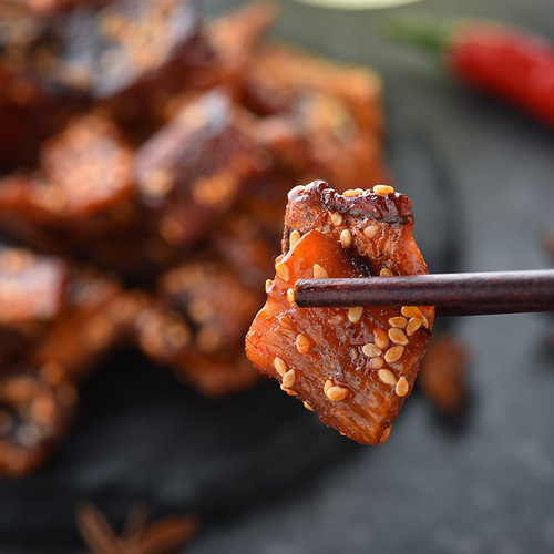 Spicy Honey Glazed Eel Fillet Slices 250g, Beihai Specialty Dried Fish Strips, Ready-to-Eat Fresh Canned Snack, Drop-Shipped