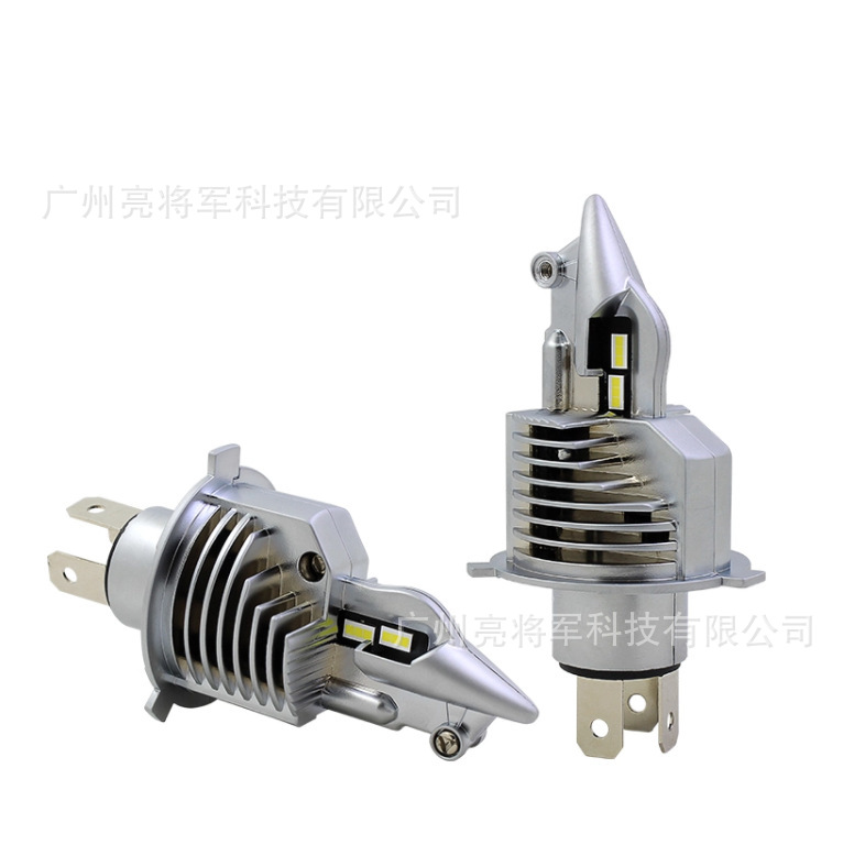 Transfronterizo al por mayor H4 de combate de la linterna del coche llevó la linterna H4 lejos y cerca integrado faro lámpara de los aviones