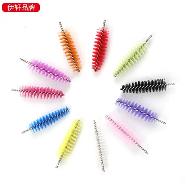 Disposable spiral grafting eyelash brush replacement Head multiple colors eyelash brush replacement