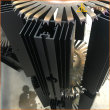 鋁型材廠家供應 氧化黑控制板擠壓鋁 負離子吹風機主板鋁合金