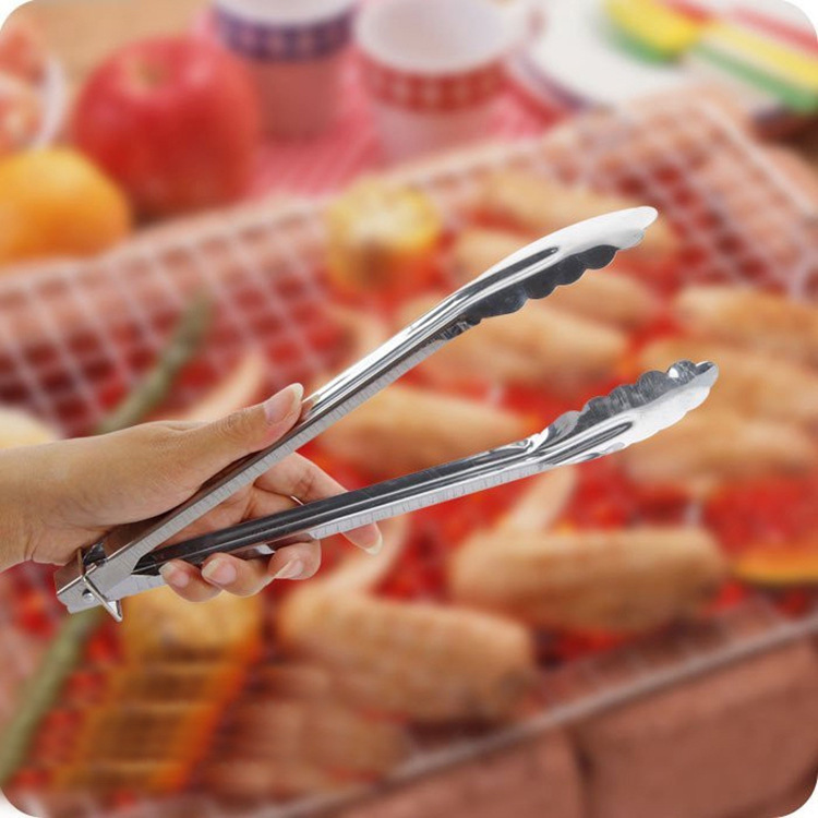 Stainless steel food clip bread barbecue clip baking supplies barbecue clip barbecue tools food clip buffet clip