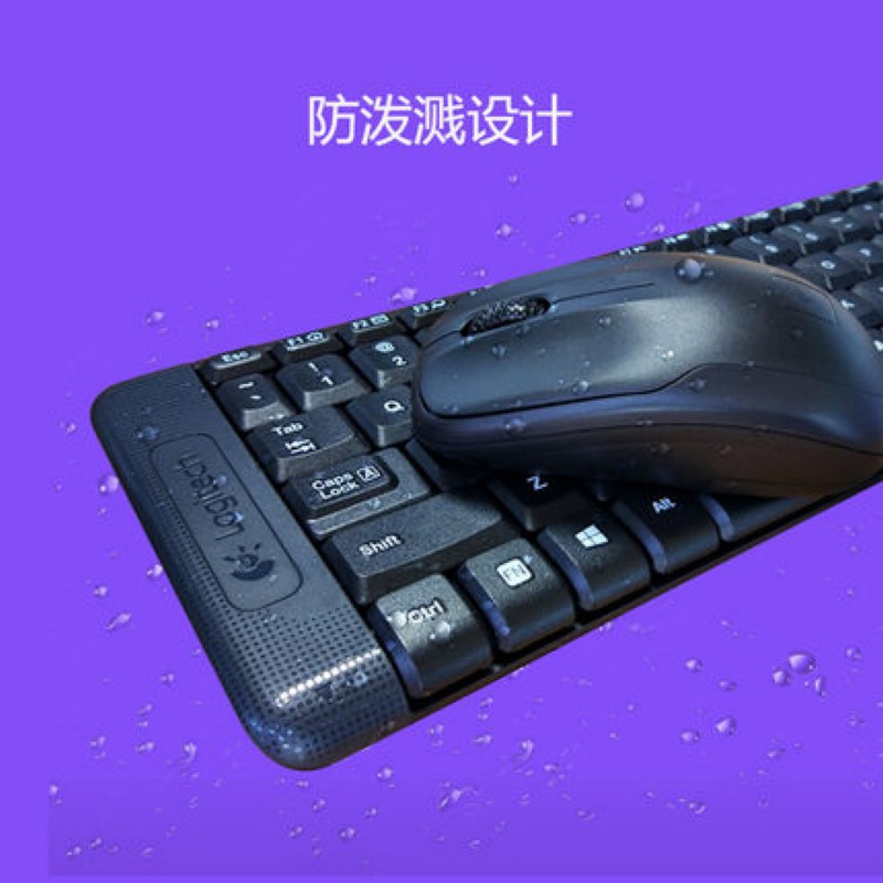 Conjunto de teclado y ratón inalámbricos mk220, teclado y ratón inalámbricos portátiles para computadora de escritorio y portátil