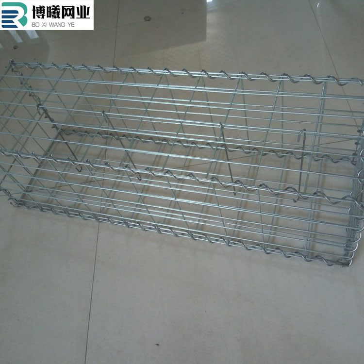 电焊石笼网景观石笼网 建筑外墙河道防护石笼网 防洪电焊石笼网