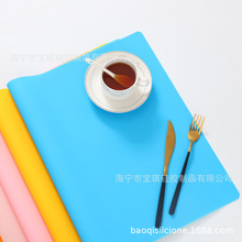 現貨大號硅膠餐墊40cmX60cm厚2mm電腦桌墊西餐墊抽屜墊