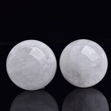 厂家供应天然水晶球白水晶球摆件工艺品装饰家居摆饰水晶原石批发