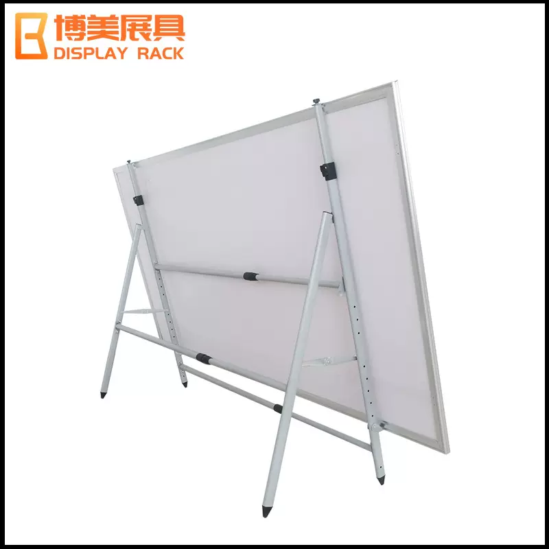 厂家批发 伸缩式展架展板架kt板海报活动宣传公告栏广告牌展示架