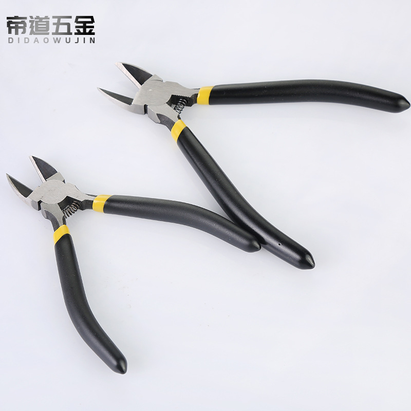 批发5寸薄型水口钳 斜口钳斜嘴钳锋利手动工具