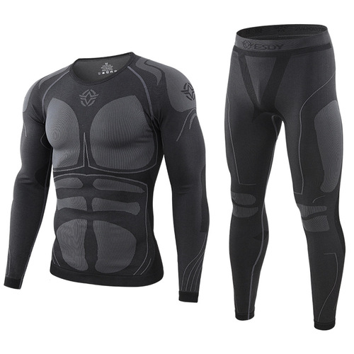 ESDY Sports Warm Body Shaping Seamless Underwear Outdoor Warm Training Wear Fitness Wear A200