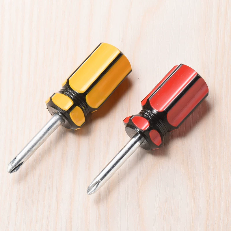 Оптовая продажа универсальный 45-й стальной кристалл двухцветная полоска редьки головка небольшой вспомогательный инструмент отвертки