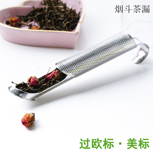 Wholesale 304 stainless steel tea drain, hanging pipe tea making artifact, hanging cup tea filter stainless steel