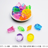 Toy, set, transparent decorations, cartoon colour map, jewelry, playground, with gem