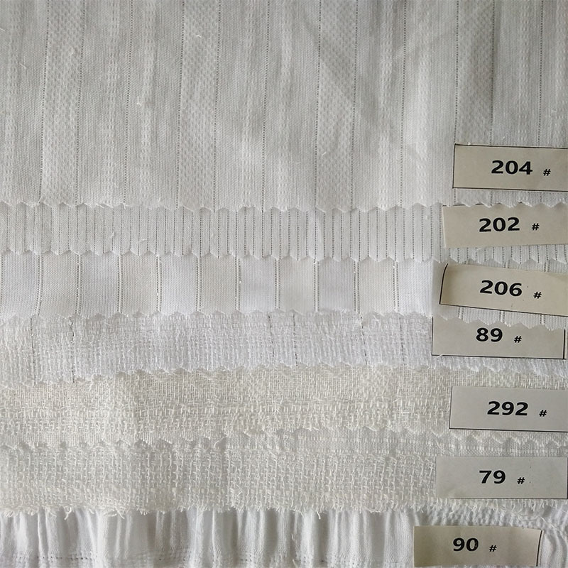 现货供应全棉金银丝面料 纯棉梭织提花 时尚女装连衣裙面料