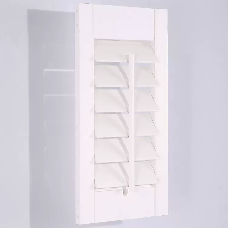 掬水帘PVC透气窗防水PVC百叶窗客厅厨房卧室浴室遮阳通风百叶门