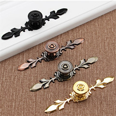 Modern Minimalist Nordic Kitchen Cabinet Door Wardrobe Dresser Drawer Cabinet Door Cabinet Small Round Handle Single Hole Mushroom Pull