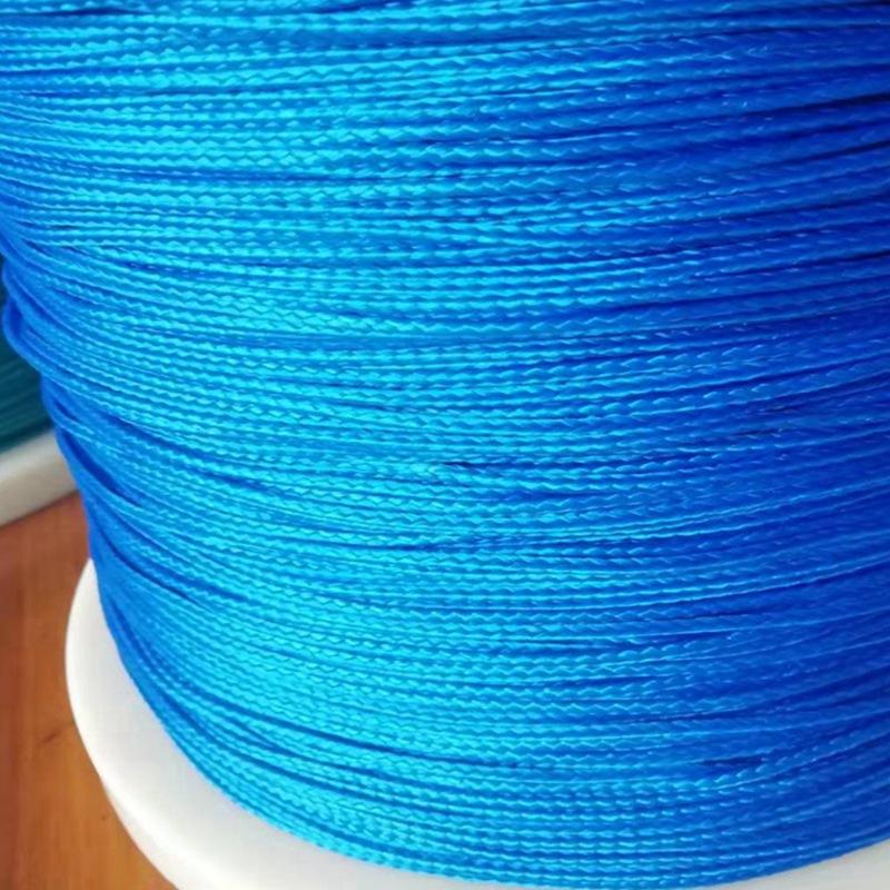 8-pieza 2,0 mm100 M PE gancho línea inferior neto cuerda de alta resistencia núcleo sólido fuerte línea de pesca de caballo al por mayor