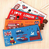 Stationery, cartoon pencil case with zipper for elementary school students, South Korea, oxford cloth, wholesale