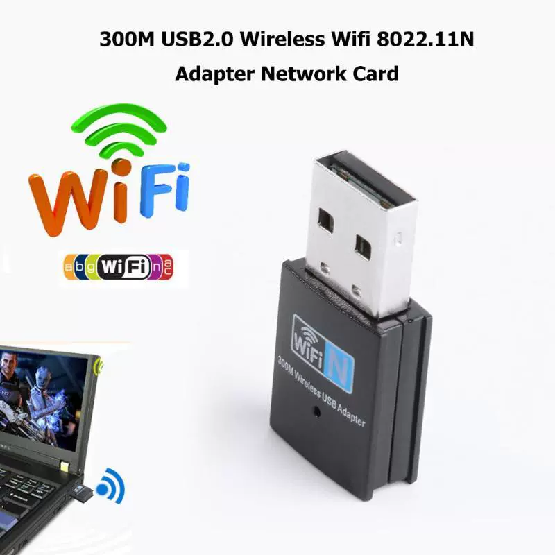 Mini Wireless USB network card 300m mini wifi receiving transmitter adapter RTL8192