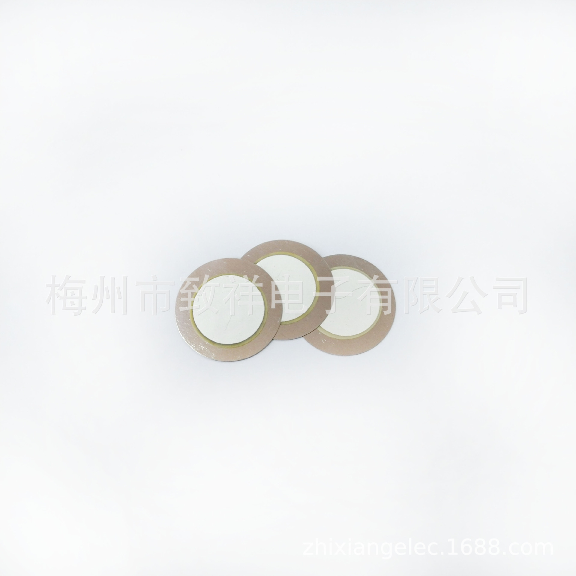 35F压电无源陶瓷蜂鸣片 35F*25*0.36mm厚 铁基片压电陶瓷蜂鸣片