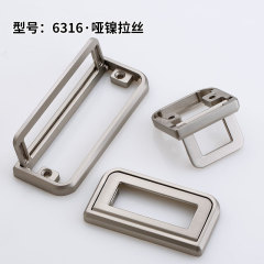 Modern minimalist drawer shoe cabinet with pearl dark pull handle, American style cabinet wardrobe door handle, direct factory sales