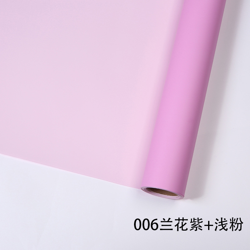 03 rosa claro púrpura orquídea; 56cm,9 metros